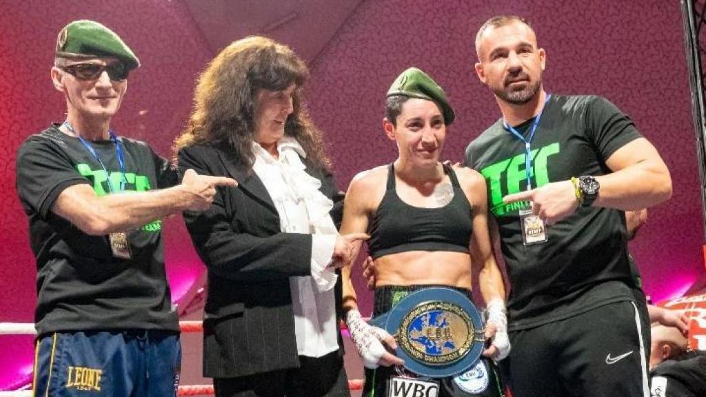 Isabel Rivero 'La Finita' se convirtió, a sus 38 años, en campeona mundial del peso átomo.