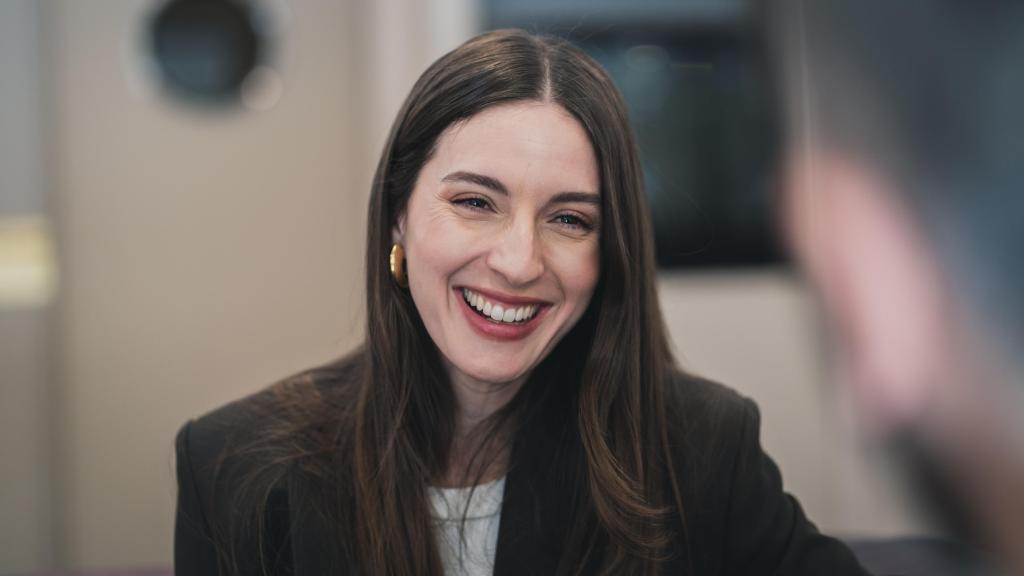 María Valverde durante su entrevista con El Cultural