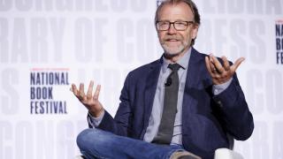 George Saunders en el National Book Festival de Washington, D.C., en 2023. Foto: Shawn Miller/Library of Congress