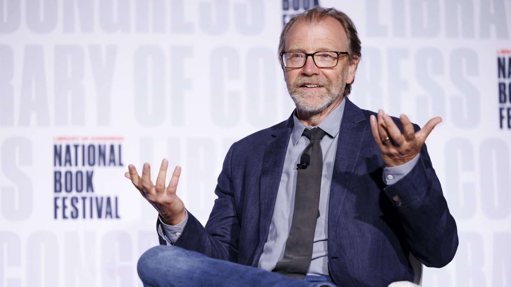 George Saunders en el National Book Festival de Washington, D.C., en 2023. Foto: Shawn Miller/Library of Congress