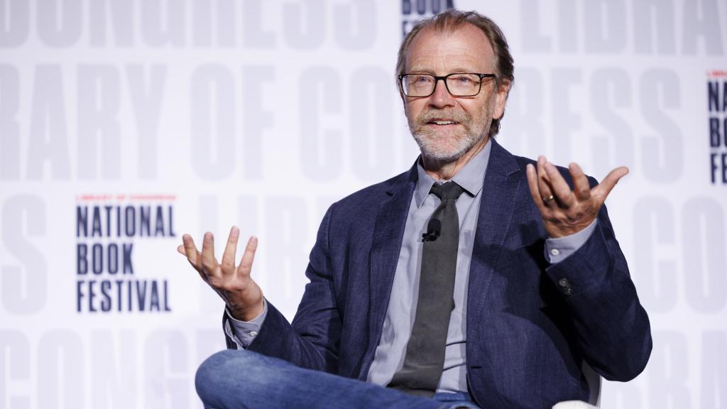 George Saunders en el National Book Festival de Washington, D.C., en 2023. Foto: Shawn Miller/Library of Congress
