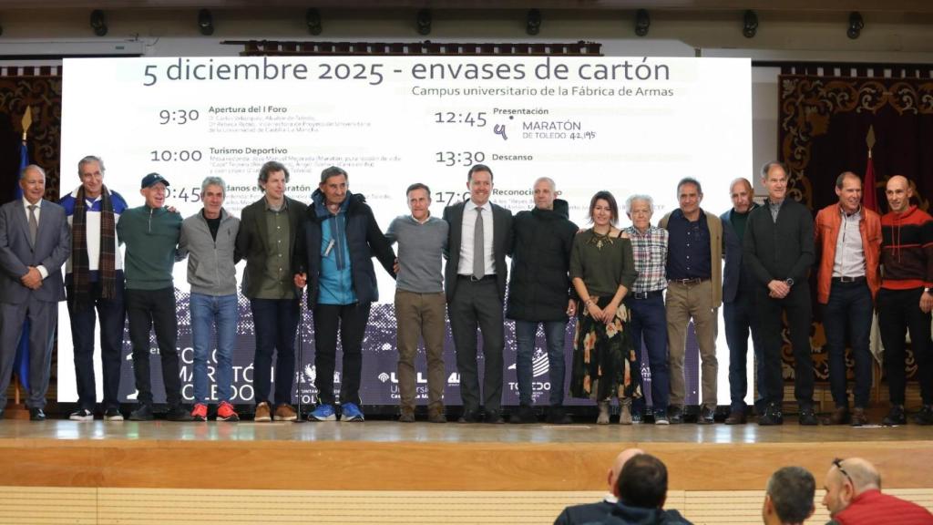 Presentación de la Maratón de Toledo.