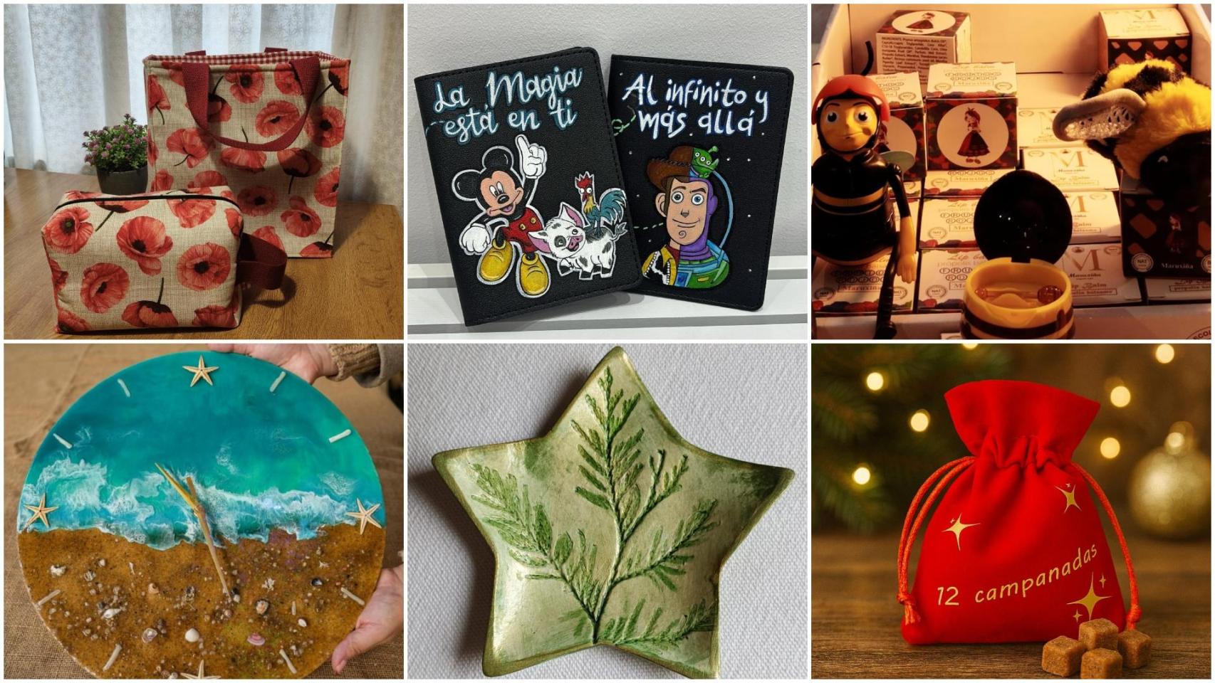 Imagen de algunos de los objetos que estarán disponibles en el mercadillo