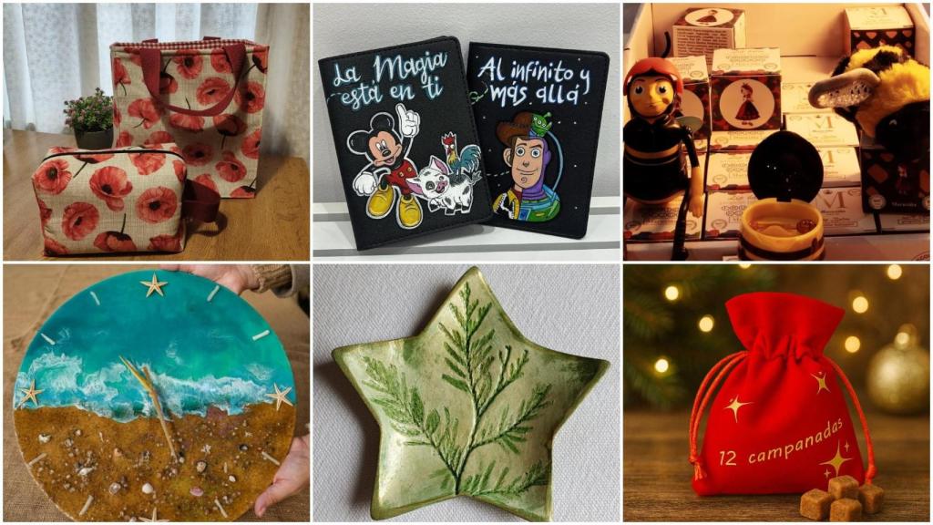 Imagen de algunos de los objetos que estarán disponibles en el mercadillo