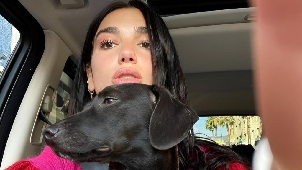 Dua Lipa con Dexter.