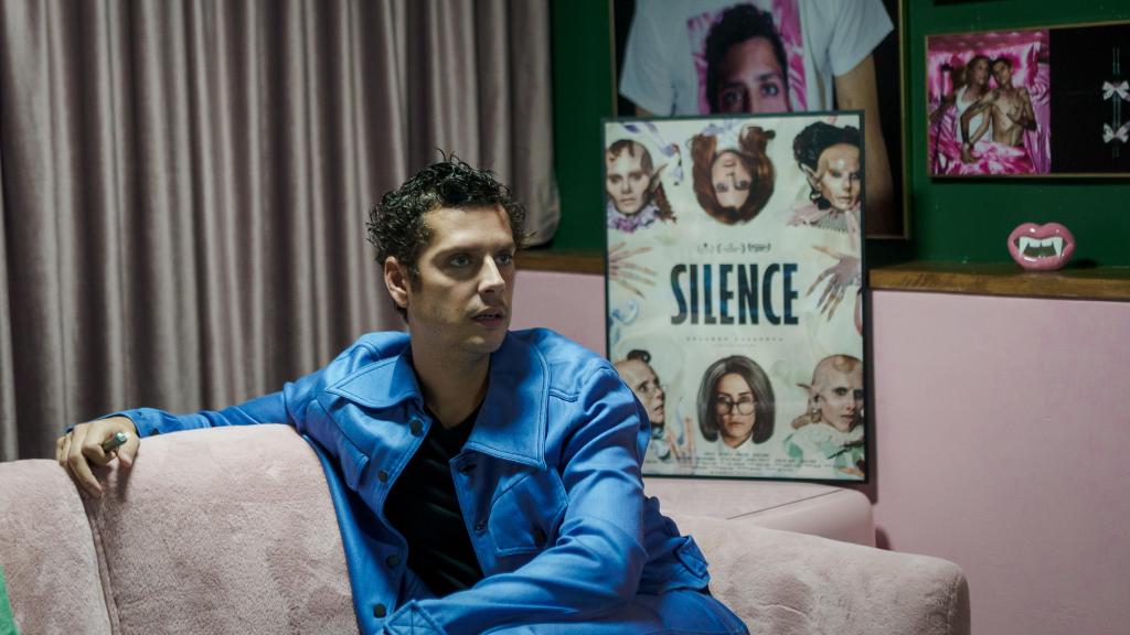 Eduardo Casanova, presentando su nuevo trabajo, 'Silencio'.