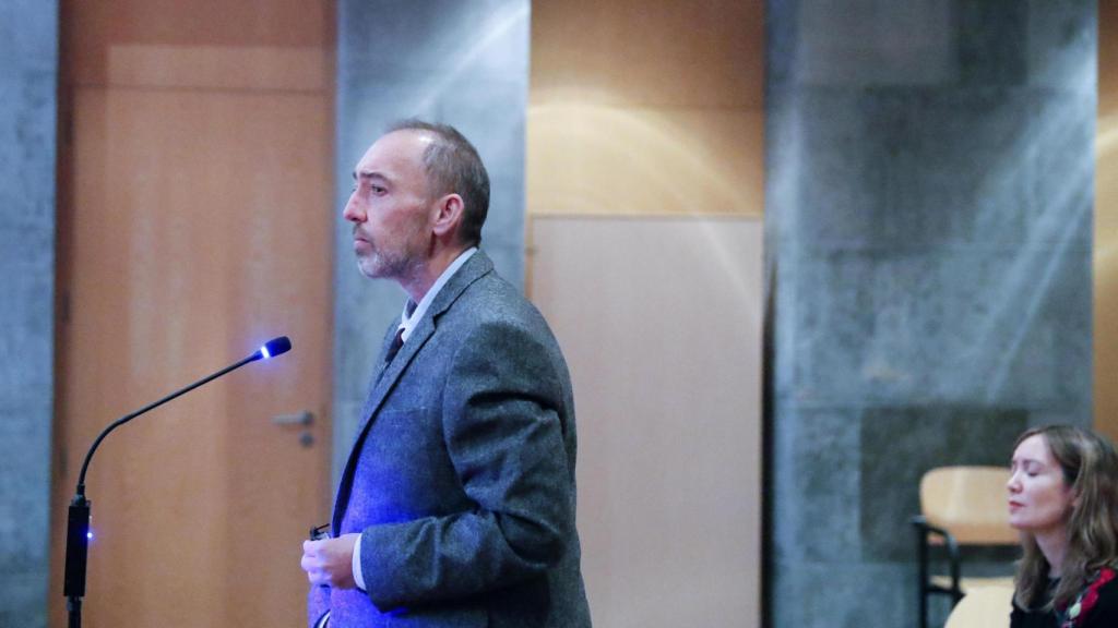 Imagen de archivo de Natalio Grueso durante su declaración en la Sección Tercera de la Audiencia.