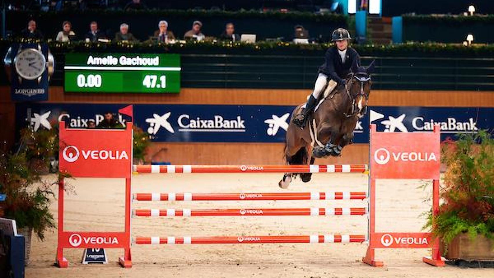 Amelia Gachoud y Alicia García Tapetado inauguran el palmarés del CSI1* A Coruña