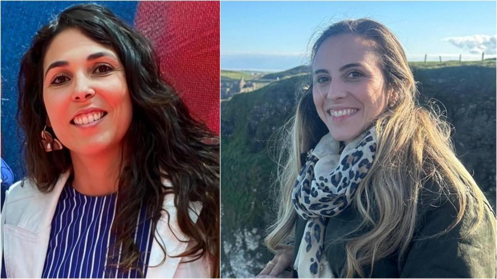 Cristina Moreno, enfermera y presidenta de la SEMAP, y Sara Herrero, enfermera y vocal del CODEM.