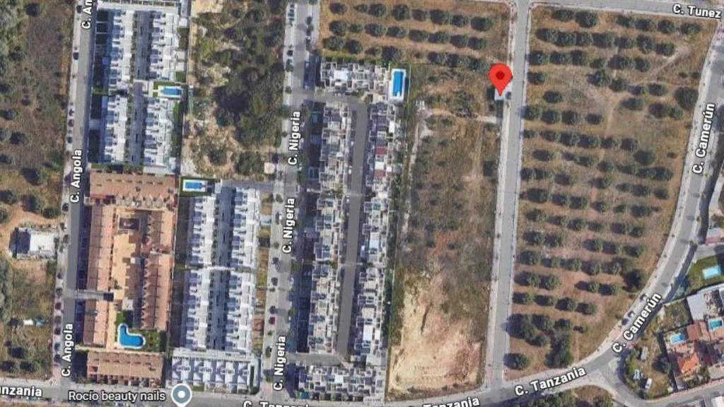 Zona donde se ubica la parcela vendida por la Gerencia de Urbanismo de Málaga.