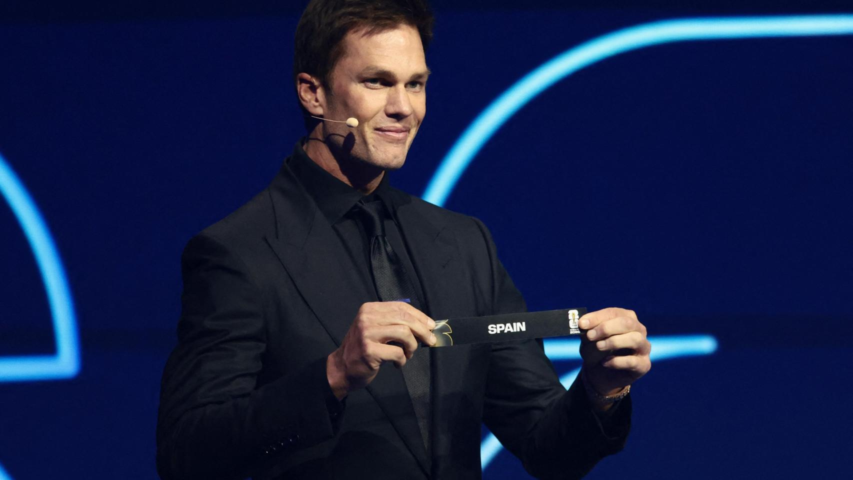 Tom Brady saca la papeleta de España en el sorteo del Mundial 2026.