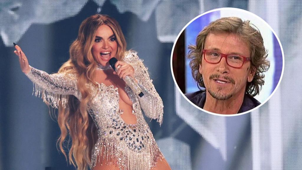 Melody y Alejandro Abad en un montaje de BLUPER.