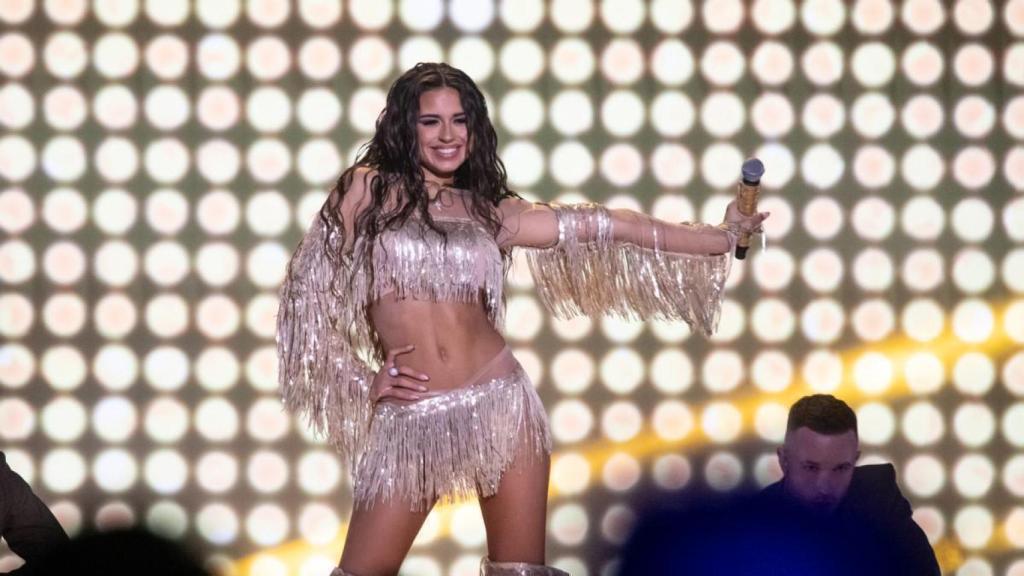 Daniela Blasco en el Benidorm Fest 2025.