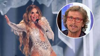 Melody y Alejandro Abad en un montaje de BLUPER.