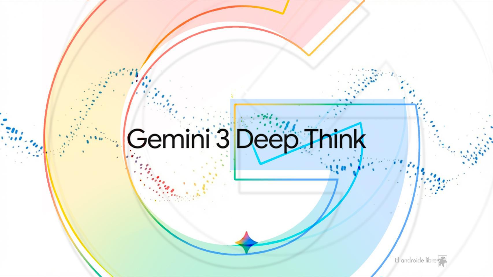 Fotomontaje inspirado en Gemini 3 Deep Think