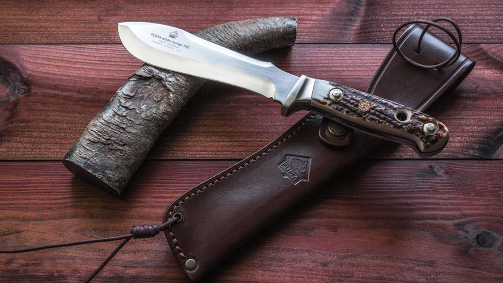 El cuchillo Puma White Hunter.