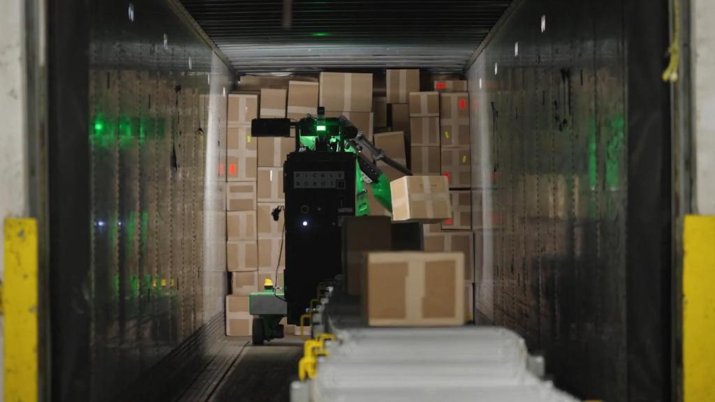 El robot autónomo que trabaja en almacenes.