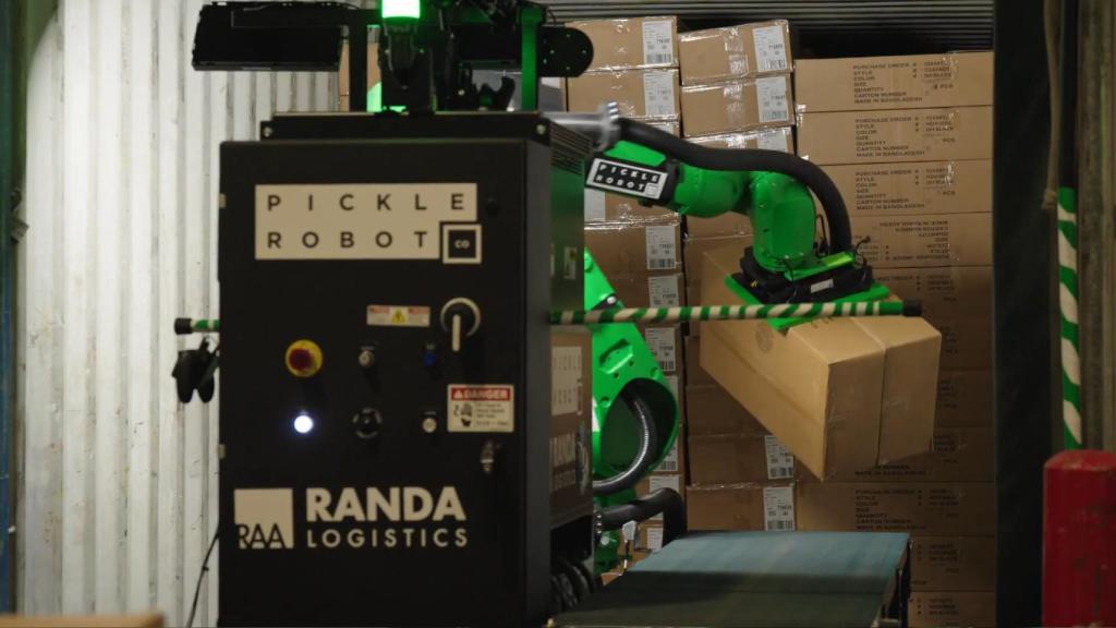 El robot autónomo que trabaja en almacenes.