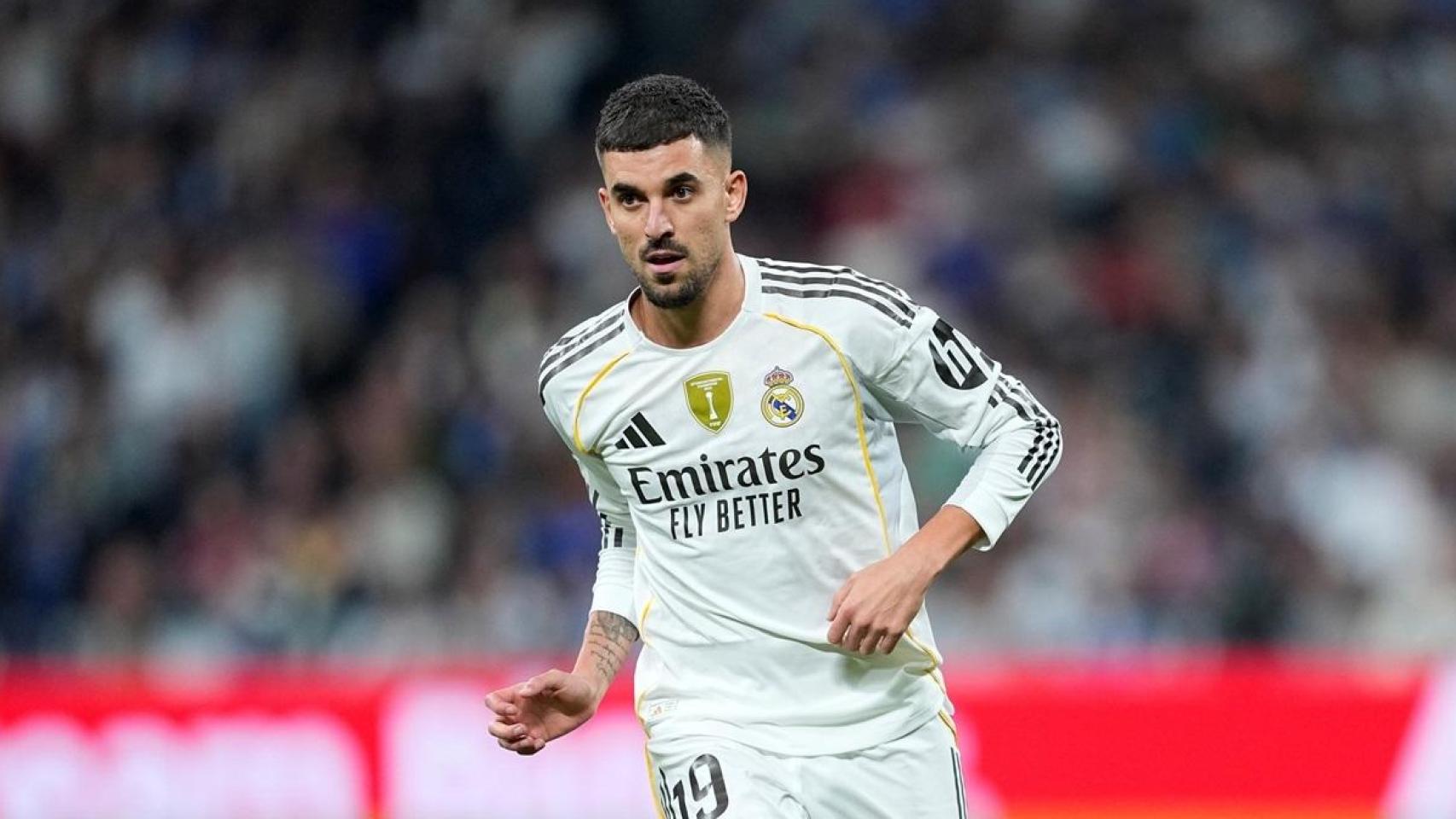 Ceballos, durante un partido con el Real Madrid.