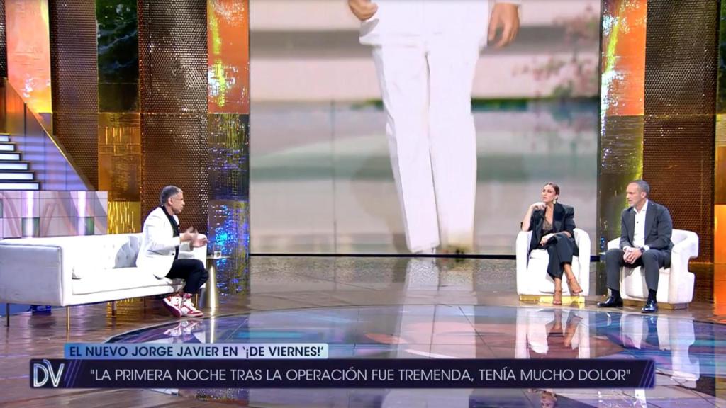 Jorge Javier Vázquez, Bea Archidona y Santi Acosta en 'De viernes'.