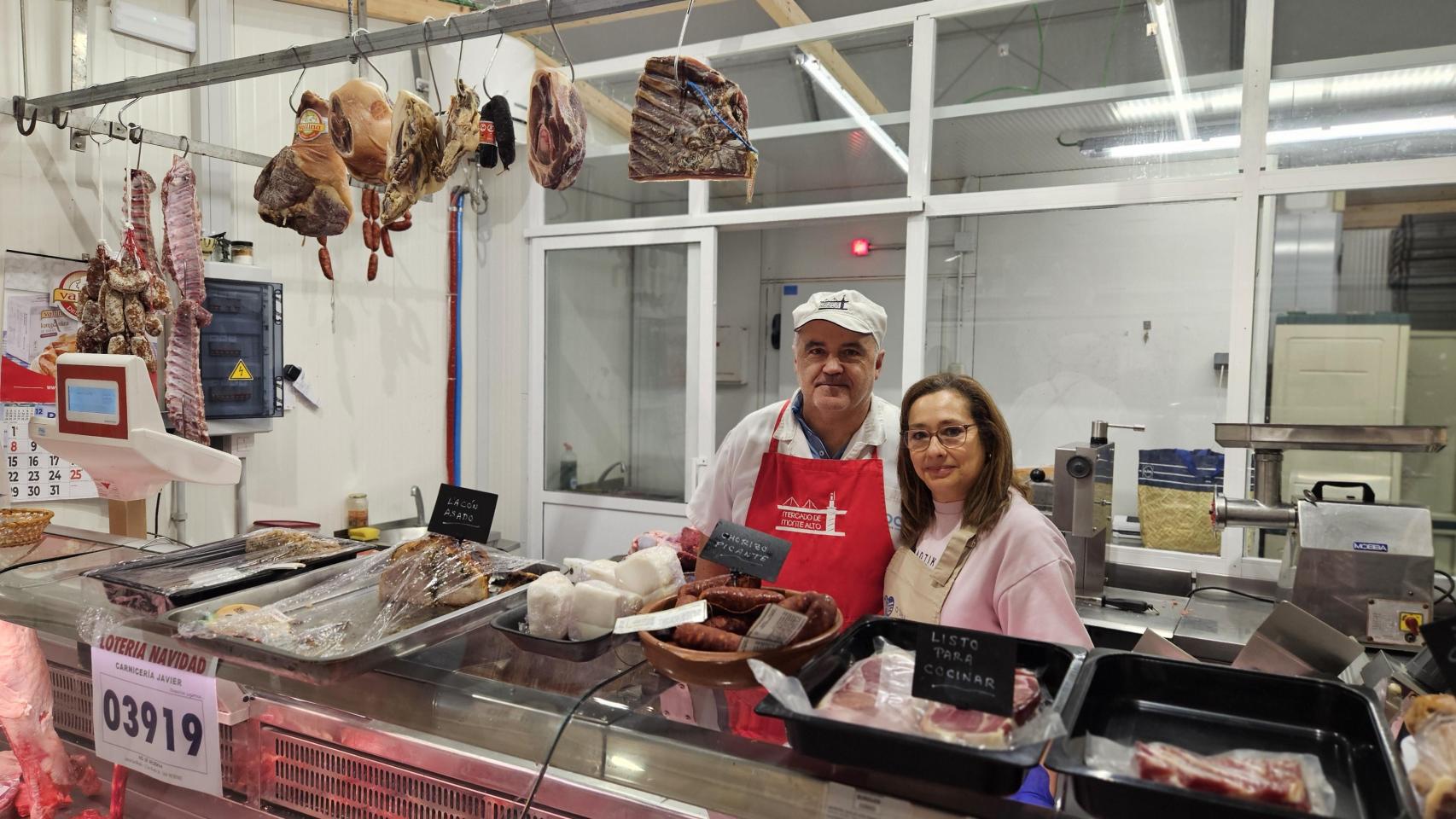 Puesto de la Carnicería Javier en Monte Alto.