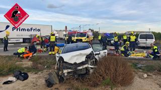 Accidente en Cox. Consorcio Provincial de Alicante