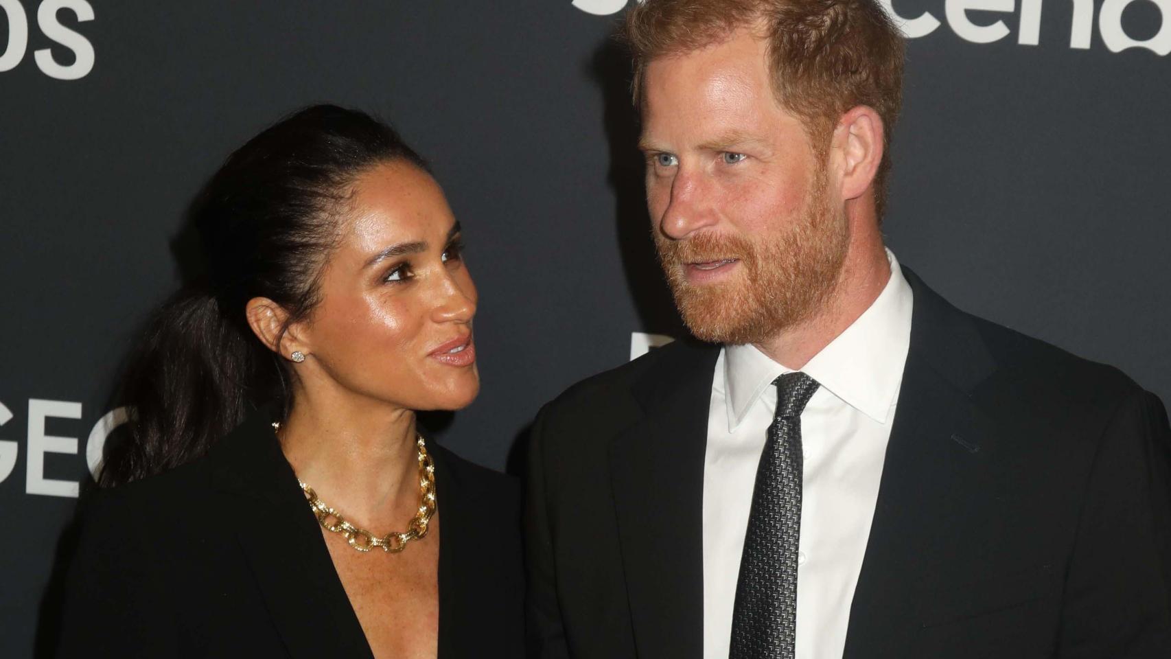 Los duques de Sussex, el príncipe Enrique y Meghan Markle