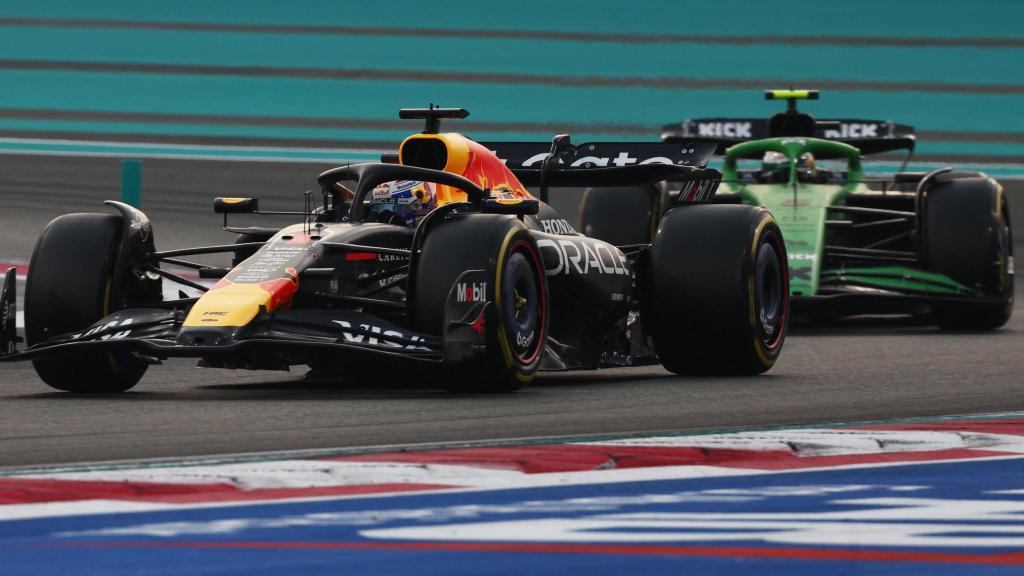 Max Verstappen, en los entrenamientos libres del GP de Abu Dabi.