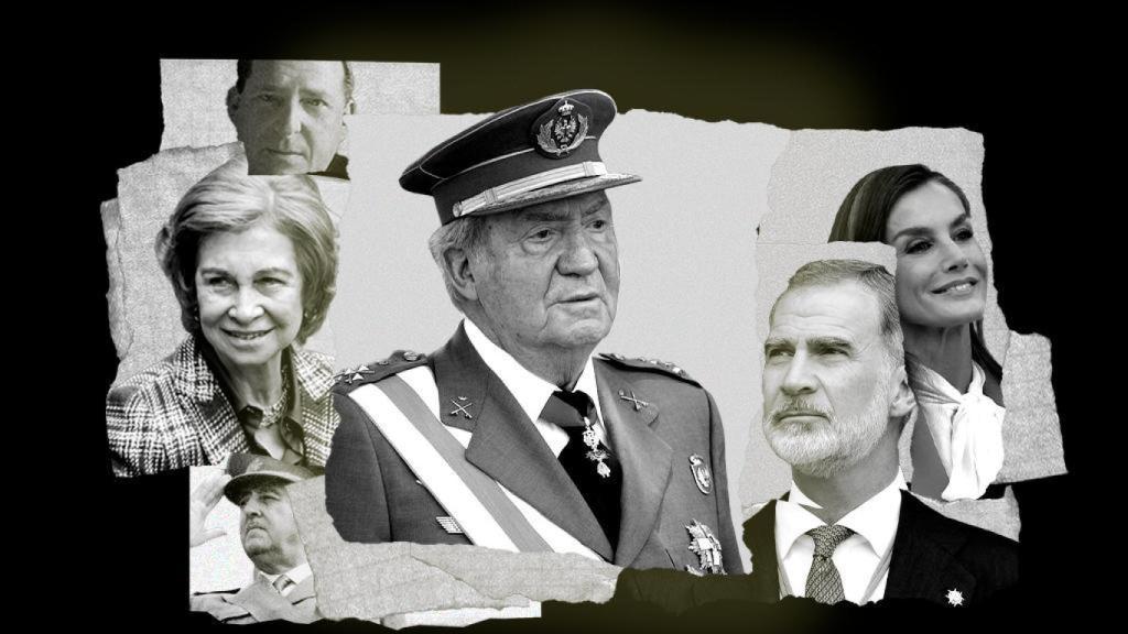 Franco, doña Sofía, don Juan, Felipe VI y la reina Letizia. Ninguno de estos protagonistas sale bien parado, por lo que se dice o se omite,   en las Memorias de Juan Carlos I.