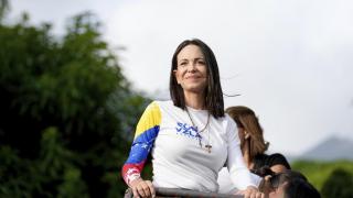 La opositora venezolana, María Corina Machado