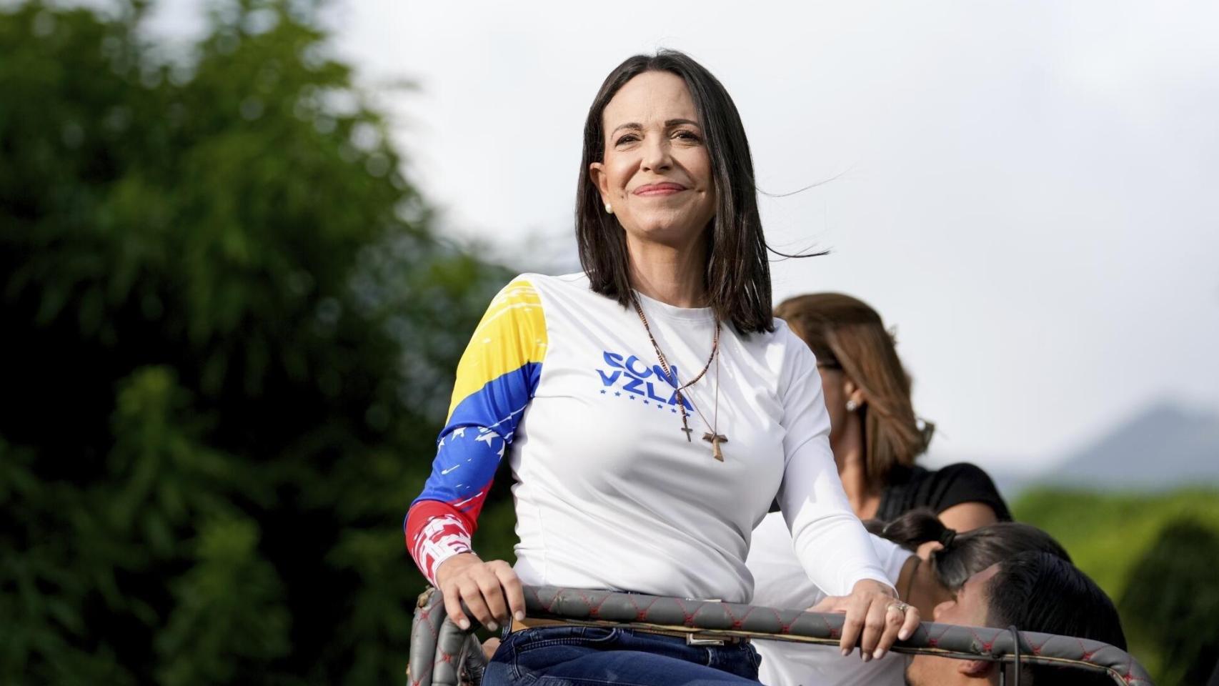 La opositora venezolana, María Corina Machado