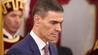 Pedro Sánchez, this Saturday in Congress during the acts of the Constitution.