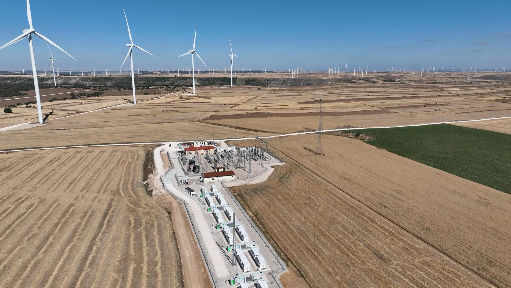 Una batería de Iberdrola