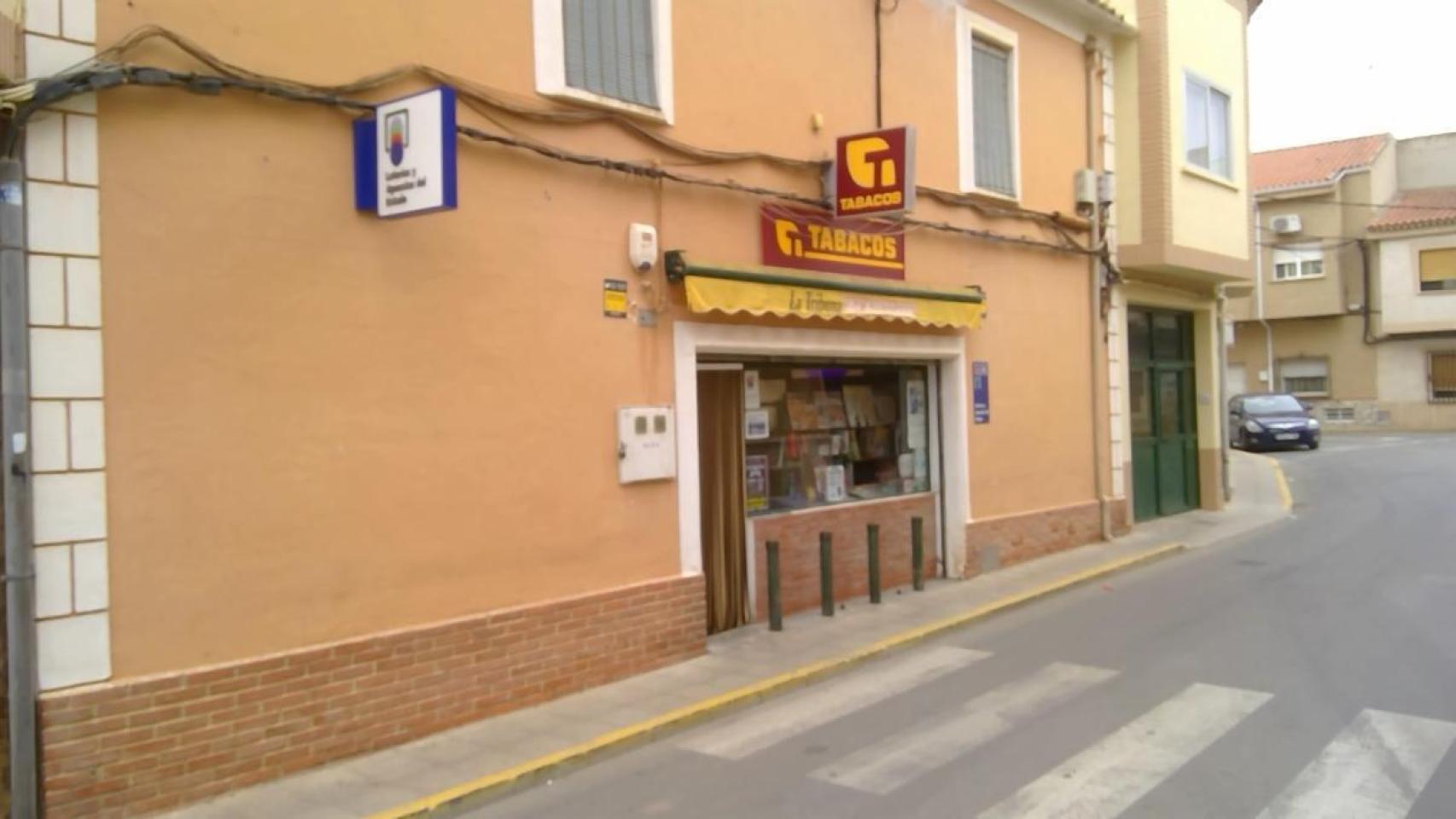Administración de La Gineta (Albacete). Foto: Loterías y Apuestas del Estado.
