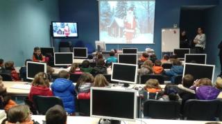 Encuentro con Papá Noel en la red CeMIT.