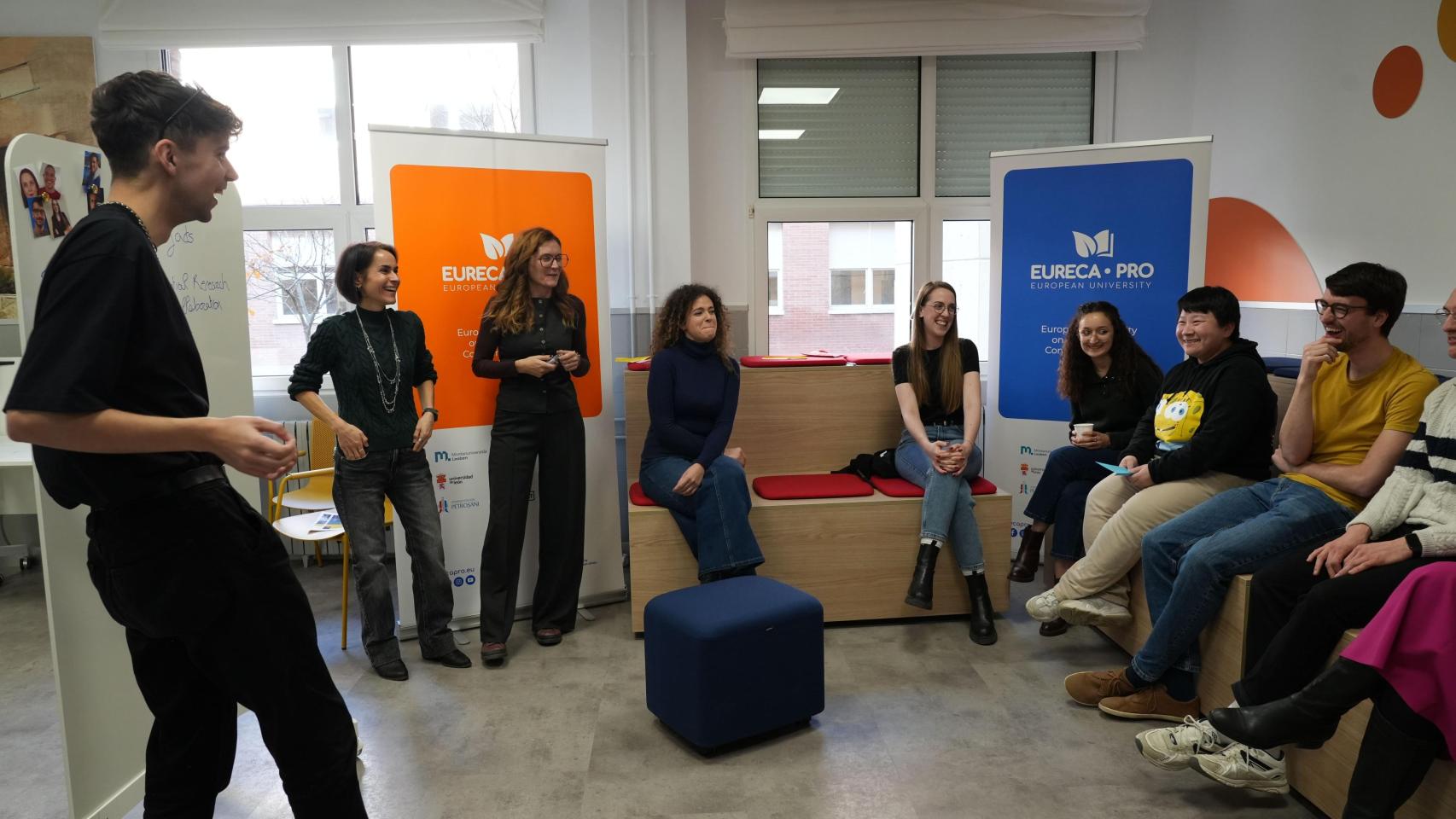 Los jóvenes investigadores de universidades europeas que han llegado a la ULE