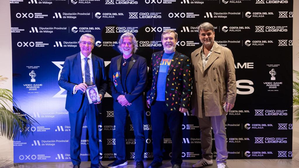 Salado, Rogers, Pajitnov y Ramos.