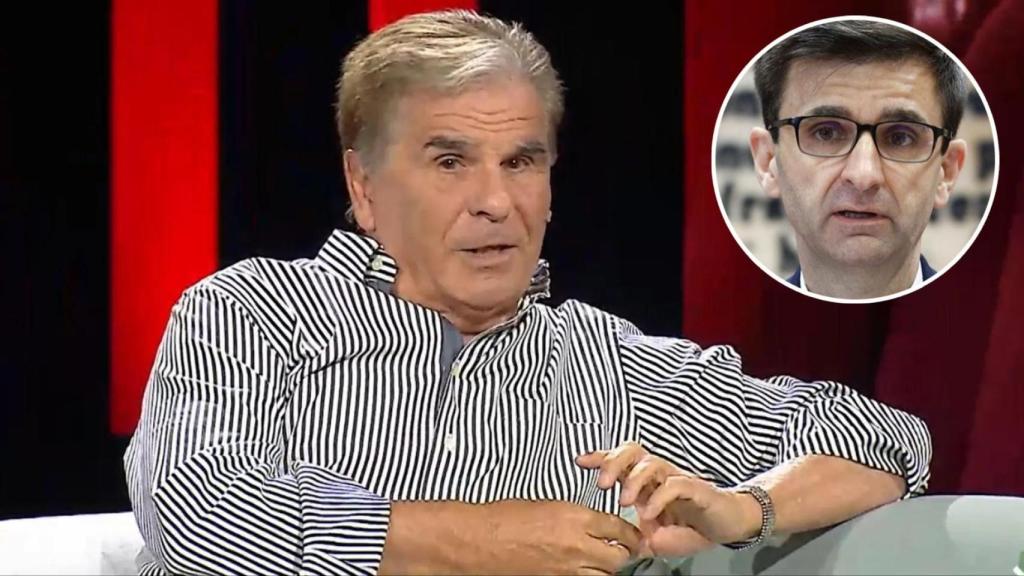 Pedro Ruiz y José Pablo López en imágenes de archivo.