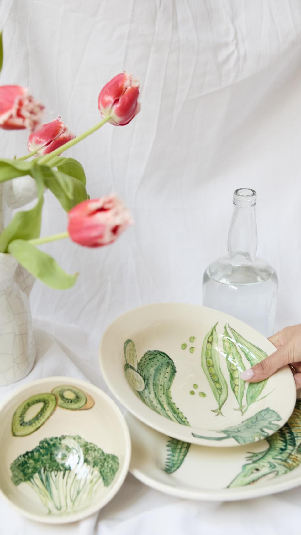 Otra de las piezas de la ceramista Nuria Blanco.