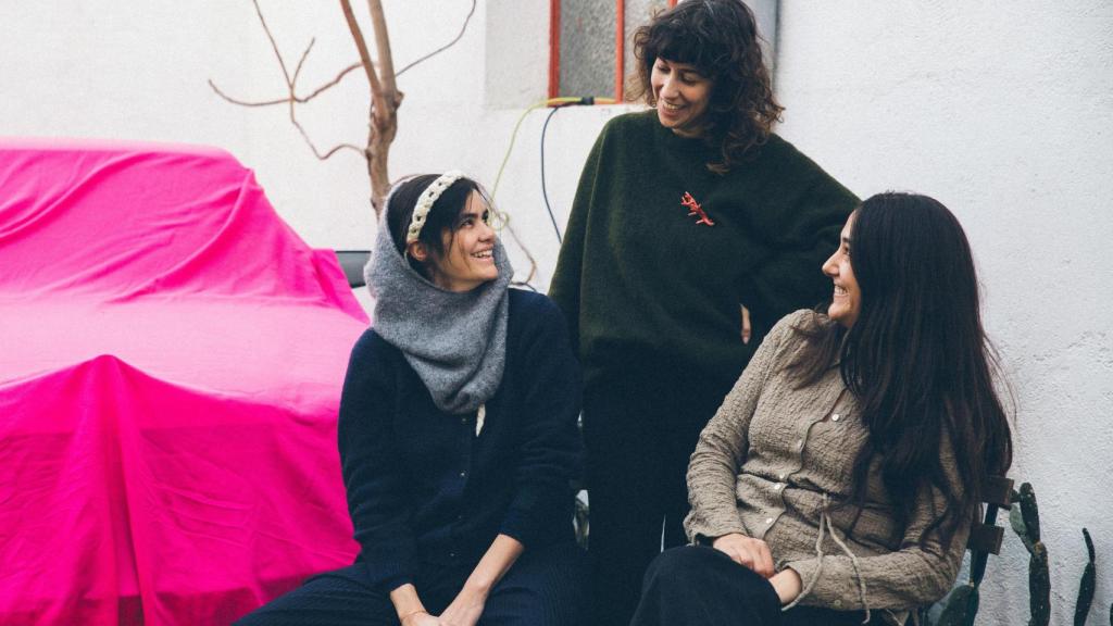 Selina, Sara y Barbara, fundadoras de Grinch House.