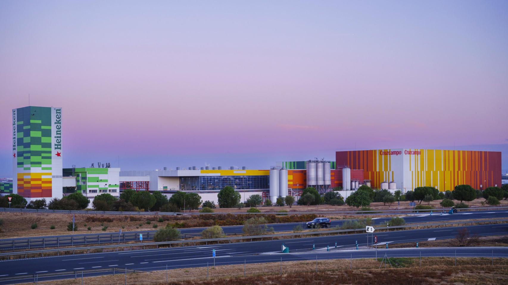Instalaciones de Heineken en España.