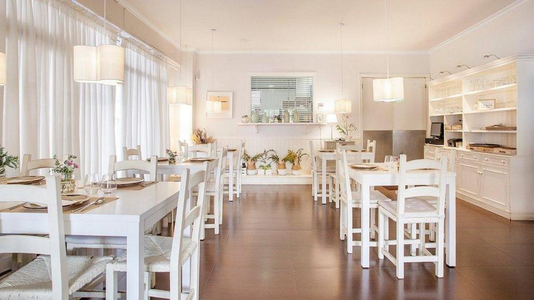 Interior del restaurante. EE