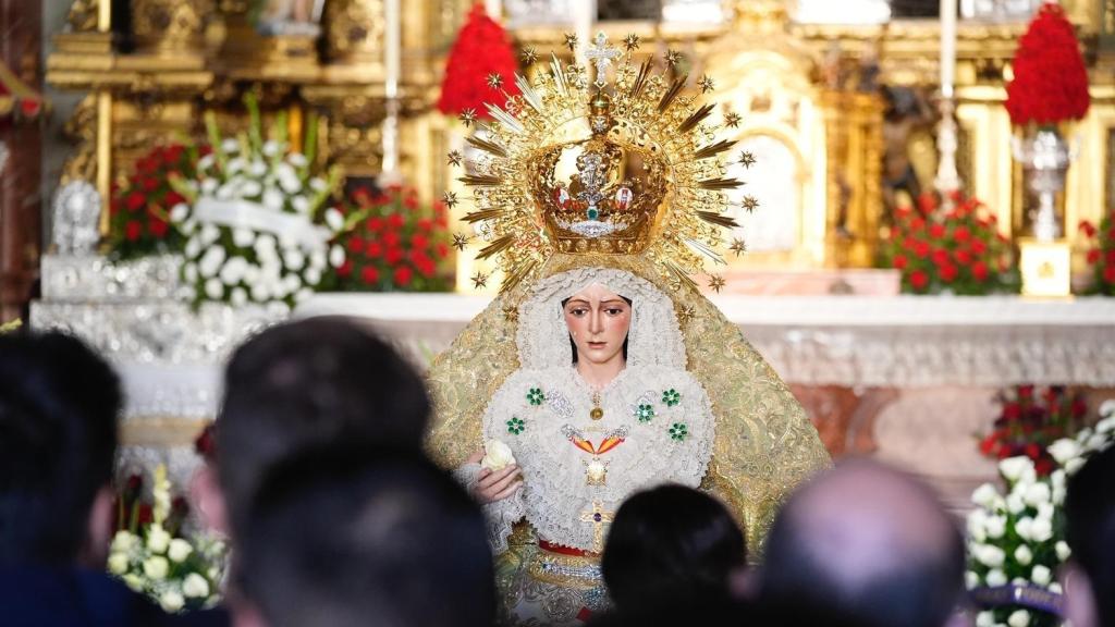 La Virgen de la Macarena tras la restauración de Pedro Manzano.