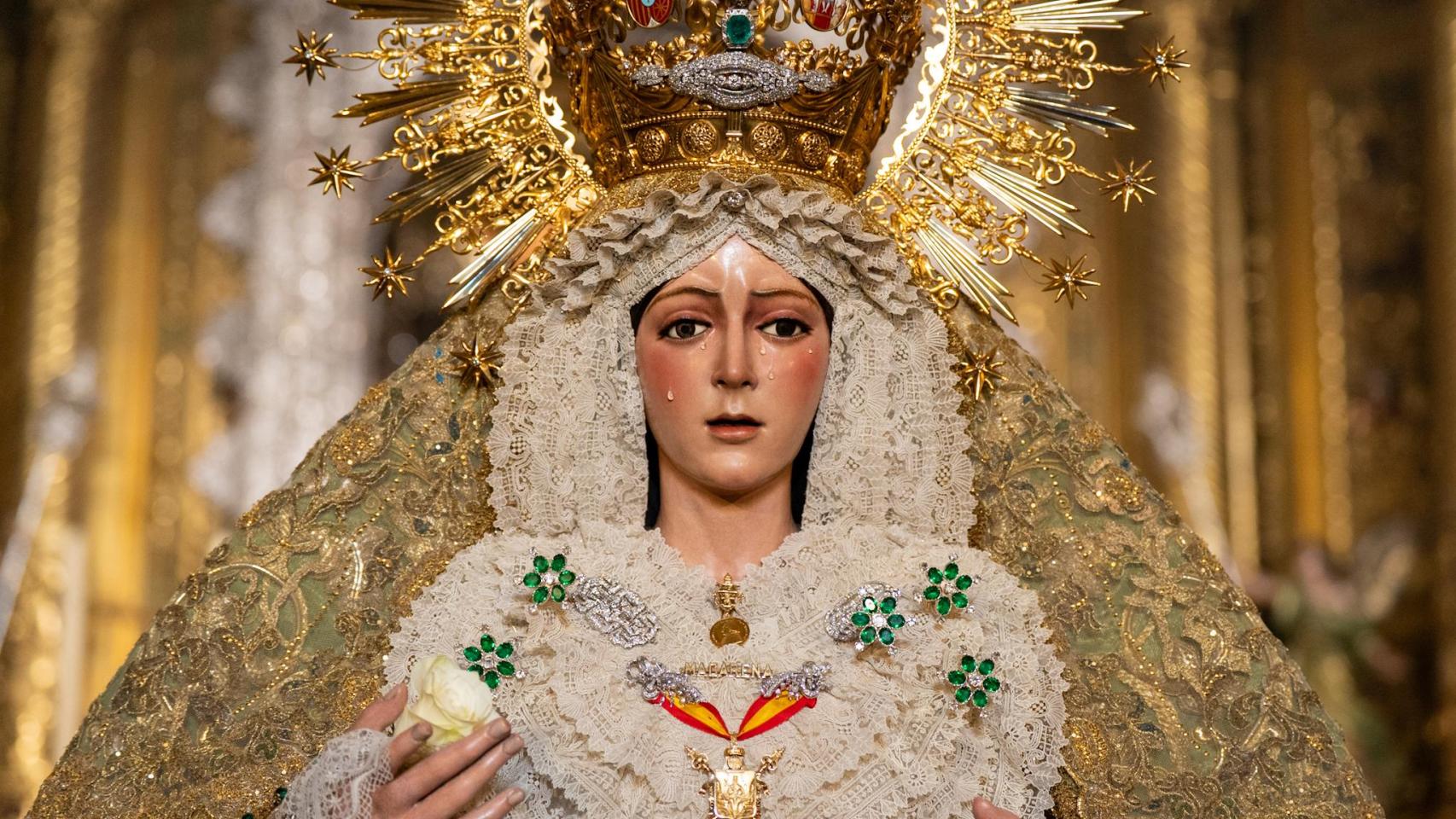 La Virgen de la Macarena vuelve al culto en la mañana del Día de la Inmaculada