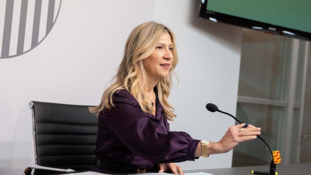 Foto de archivo de la vicepresidenta de Aragón, Mar Vaquero.