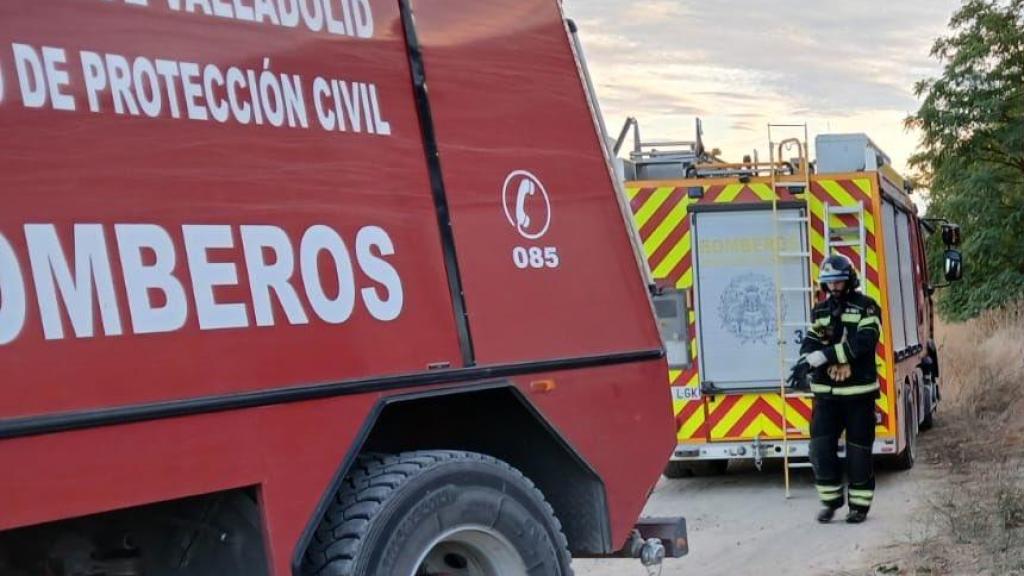 Bomberos de la Diputación de Valladolid. Archivo.
