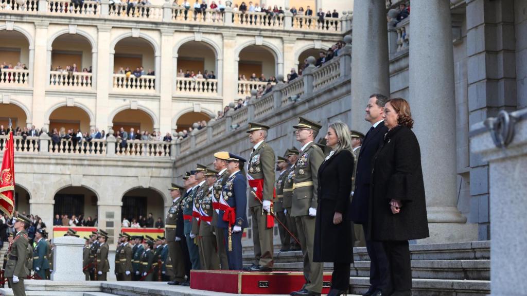 Acto castrense en el que se ha celebrado la festividad donde se ha celebrado el día de la patrona de Infantería.