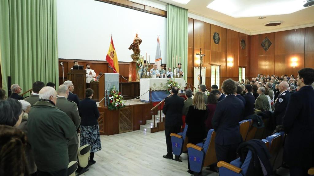 Acto castrense en el que se ha celebrado la festividad donde se ha celebrado el día de la patrona de Infantería.