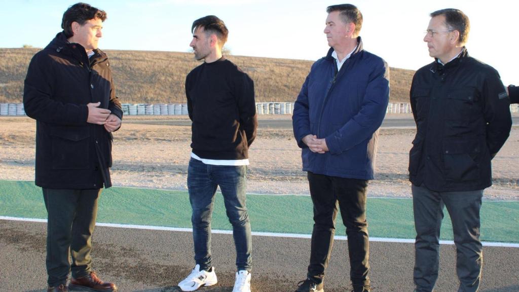 En el Circuito de Albacete con Julián Simón.