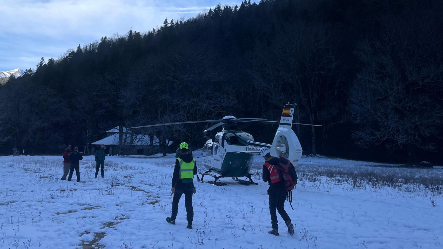 Imagen de uno de los rescates.